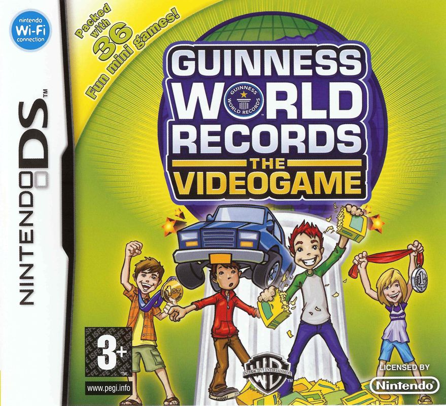 Guinness World Records box art for Wii